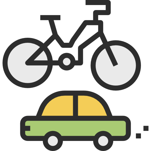 Voiture et Vélo sur wazaa